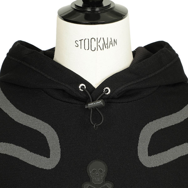 MARK&LONA マークアンドロナ Matrix Knit Hoodie パーカー フーディ